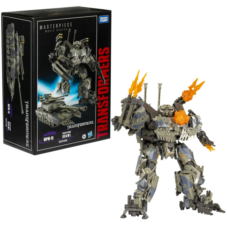Transformers Movie Masterpiece Transformers Movie 1 MPM-15 Decepticon Brawl 10.5-inch Action Figure