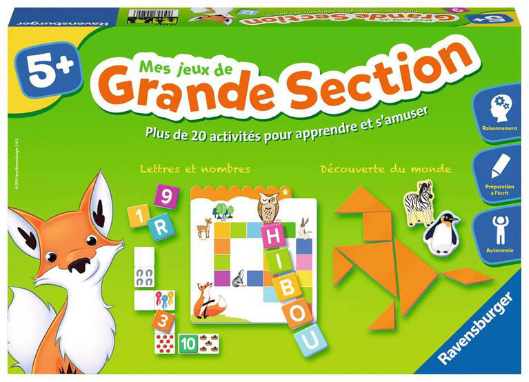 Ravensburger: Mes Jeux De Grande Section (Français Seulement)