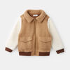 teddy fleece bomber jacket
