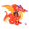 PAW Patrol, Rescue Knights Sparks the Dragon with Super Wings and Pup Claw Action Figures