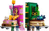 LEGO Wicked Glinda & Elphaba Bookends For Shelves, Fantasy Gift Craft Kit Reading Decor 75691