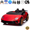 KidsVip 24V Lamborghini Huracan W/RC- Red