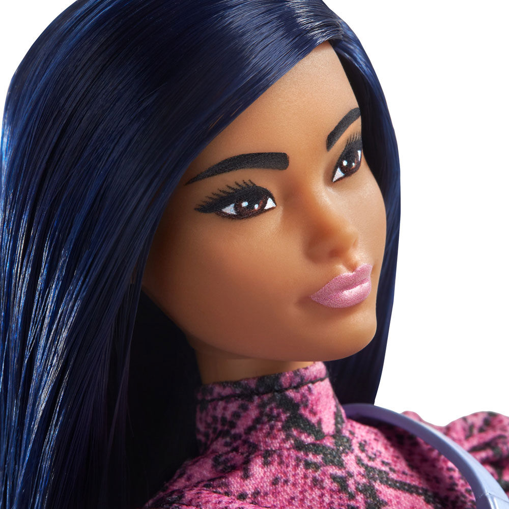 blue hair doll