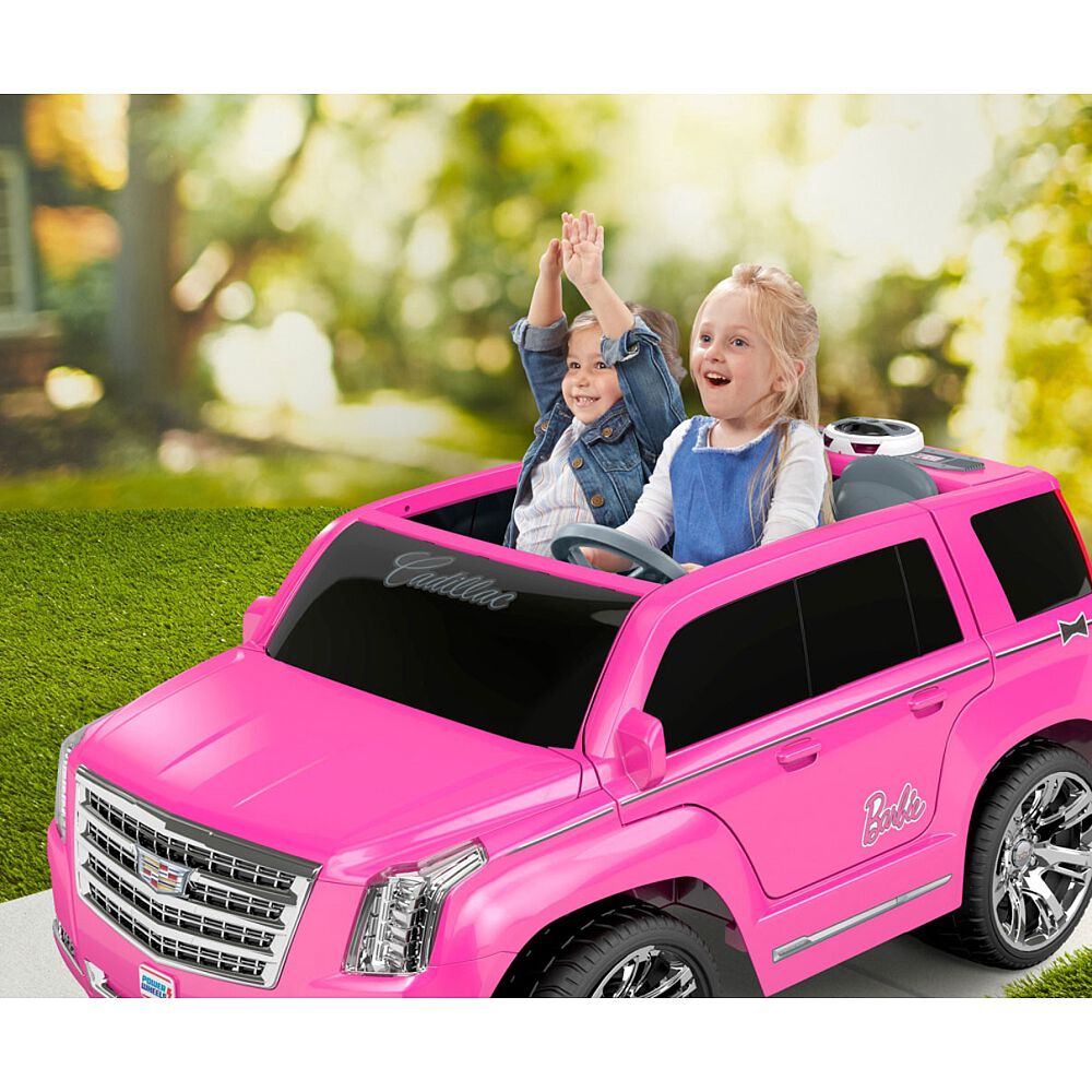 barbie power wheels escalade