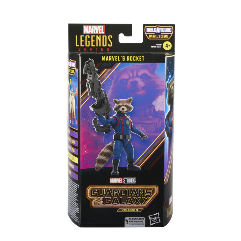 Marvel Legends Series Marvel's Rocket, Guardians of the Galaxy Vol. 3 6-Inch Collectible Action Figures