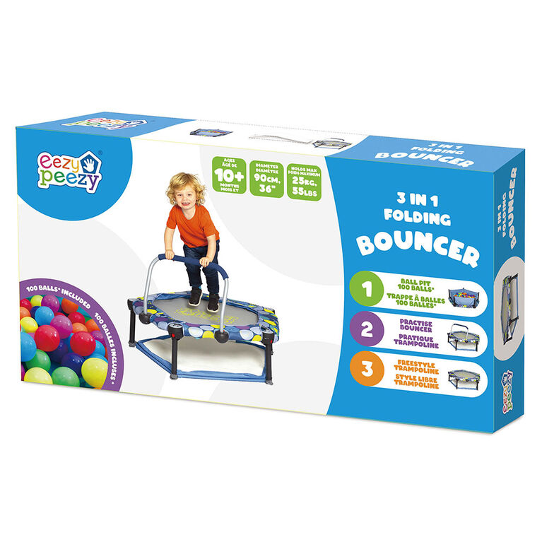 Eezy Peezy Bouncer Pliant 90Cm 3 En 1