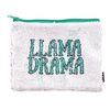 pochette révélatrice lama /drame de paillettes magiques.
