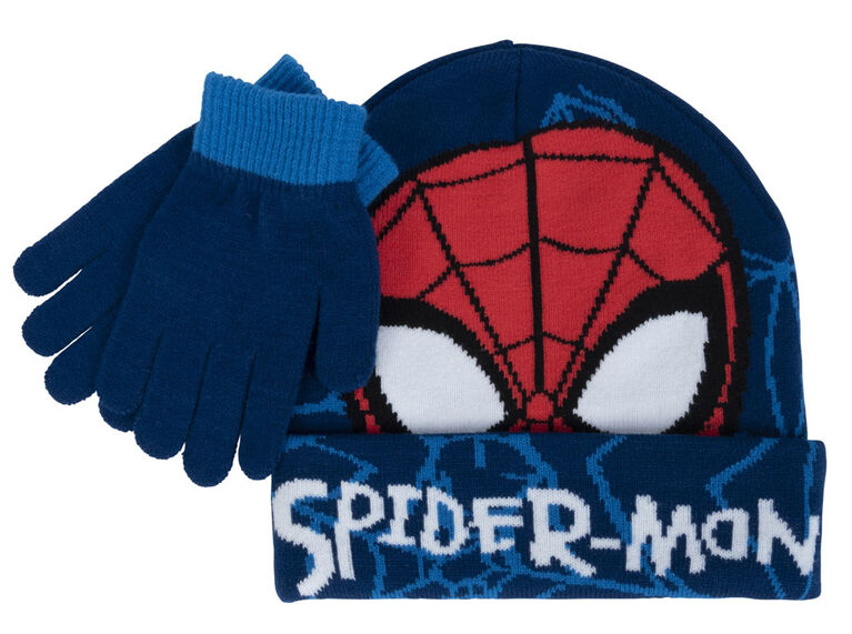 Spiderman Mask   Hat Glove Set