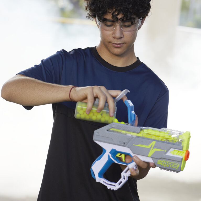 Best Buy: Nerf Hyper Rush-40 Pump-Action Blaster and 30 Hyper