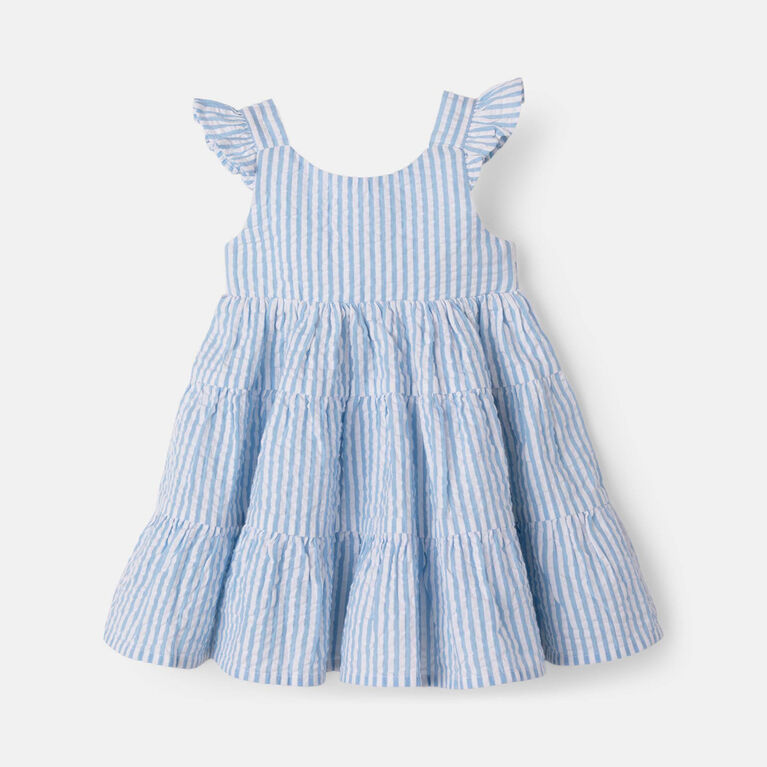 Tiered Dress Short Sleeve