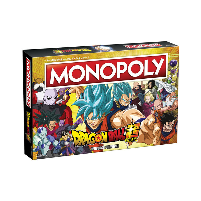 MONOPOLY: Dragon Ball Super Board Game - English Edition