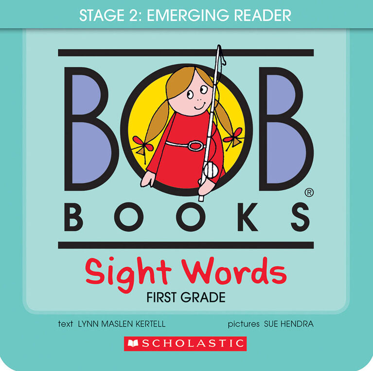 Bob Books: Sight Words First Grade Box Set (Stage 2: Emerging Reader) - Édition anglaise