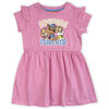 Robe à manches courtes Paw Patrol - Rose 3T