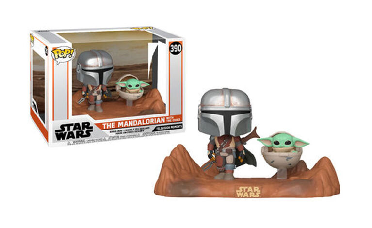 Funko Pop Moments Star Wars The Mandalorian With The Child Toys R Us Canada