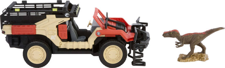 Matchbox RC  Jurassic World  Attrape-dinosaure, télécommandé, 1fig.