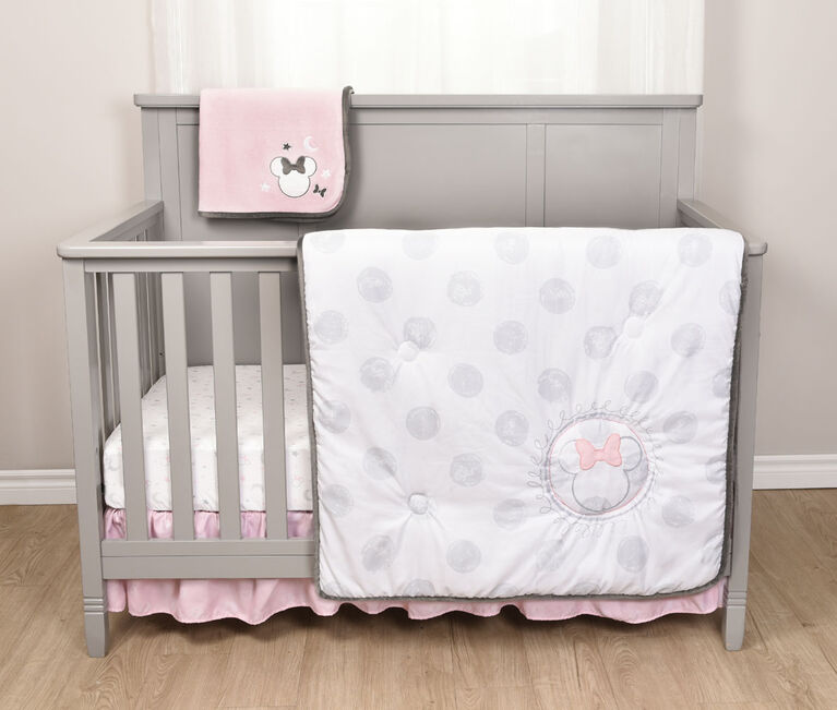 Minnie Mouse 5 Piece Crib Bedding Set Minnie Mouse 5 Piece Crib