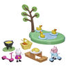 Peppa Pig Peppa's Adventures Peppa's Picnic Playset, Preschool Toy With 2 Figures and 8 Accessories