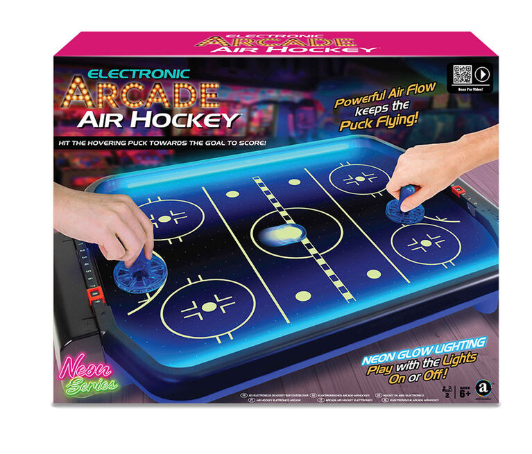 Jeu de hockey sur coussin d'air Electronic Arcade