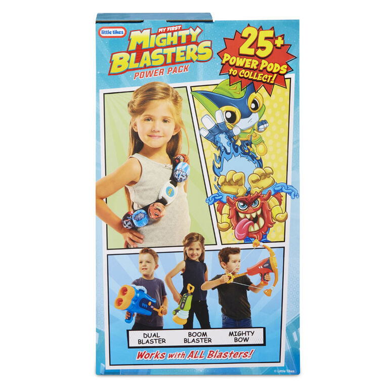 Paquet de recharges Mighty Blasters avec 5 cartouches puissantes et souples de Little TikesMC - Coffret puissant 1