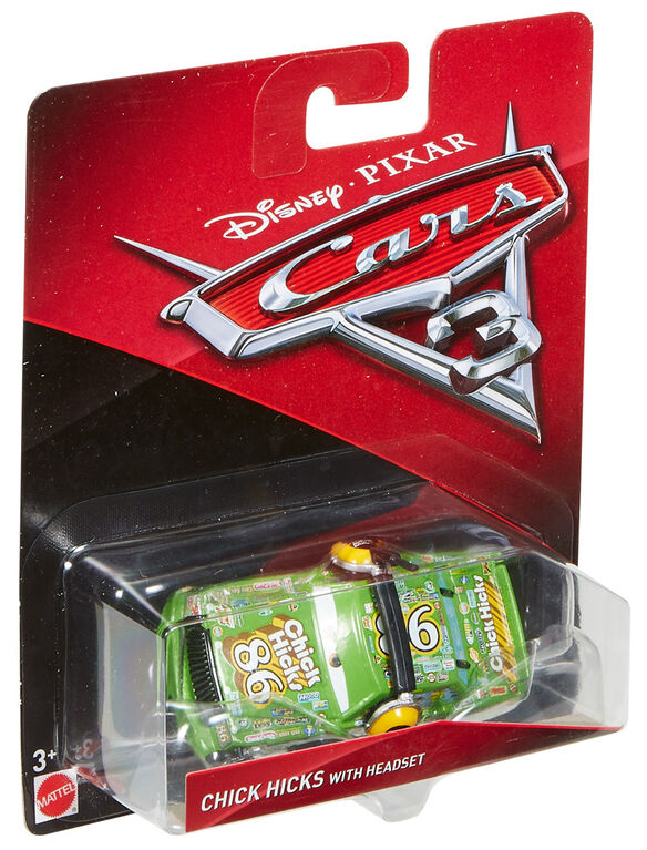 Disney Pixar Cars 3 Chick Hicks With Headset Die-cast Vehicle - English Edition