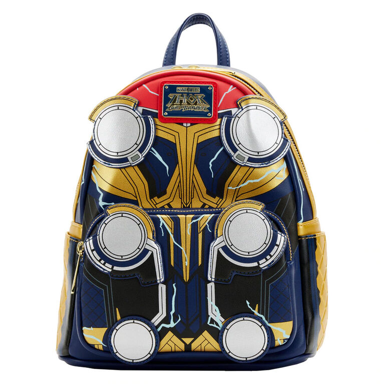 Loungefly Thor: "Love and Thunder" Brillent Dans Le Noir Cosplay Mini Sac À Dos