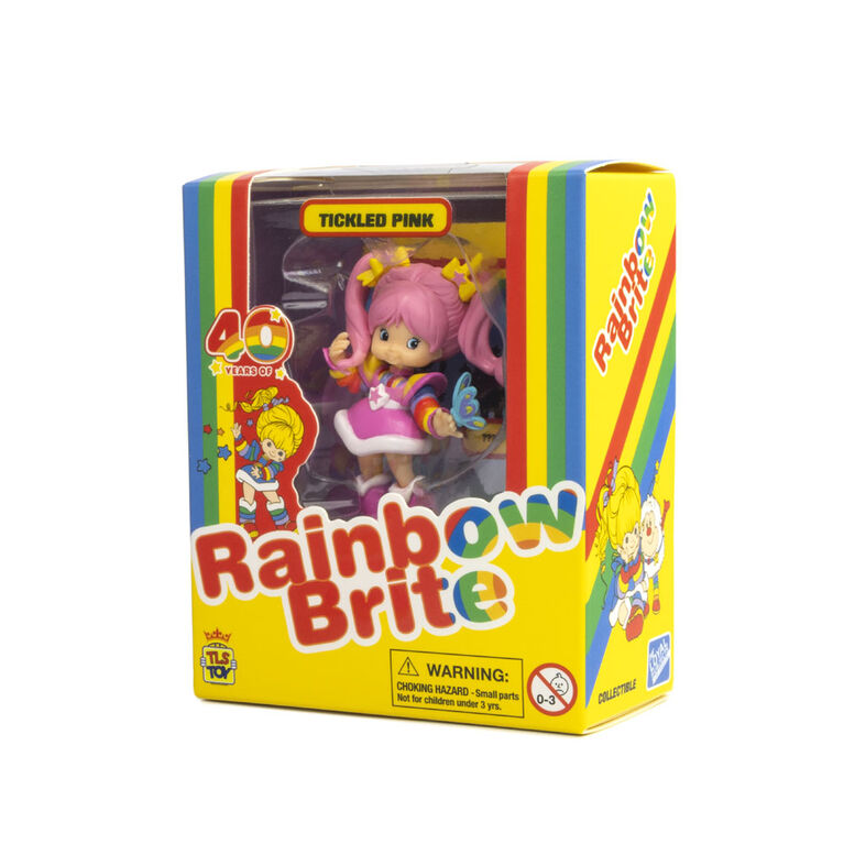 Figurines de collection CheeBee Blondine au pays de l'arc-en-ciel 3 po - Douceline