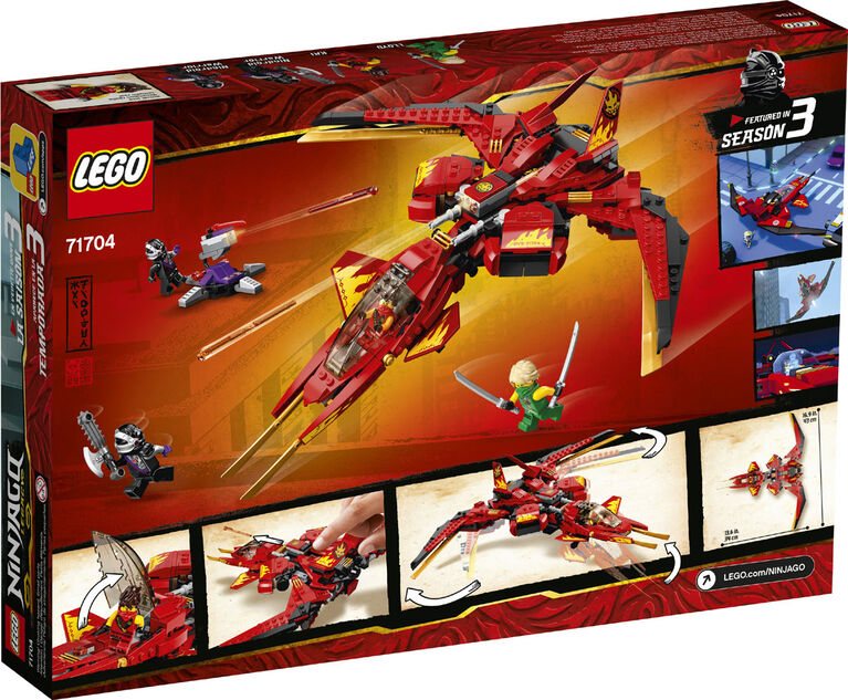 LEGO Ninjago Le superjet de Kai 71704 (513 pièces)