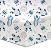 Koala Baby Cotton Percale Fitted Crib Sheet