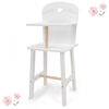 Chaise haute en bois pour poupée, Little Flora - Notre exclusivité
