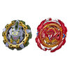 Beyblade Burst Duo Turbo Slingshock Phoenix P4 et Cyclops C4