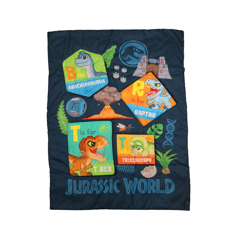 Ensemble de literie 2 Articles Jurassic Park pour Enfant