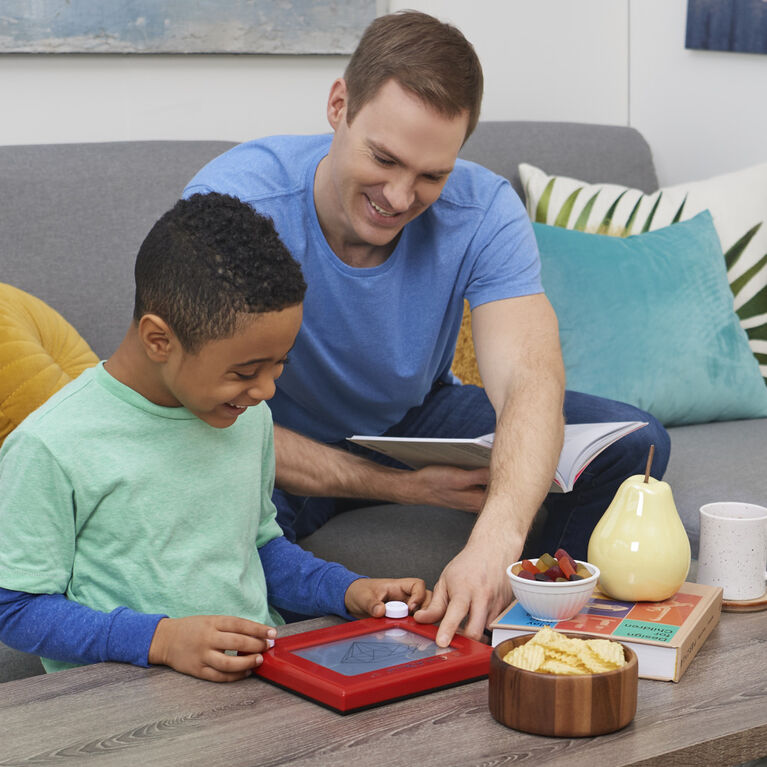 Etch A Sketch Classic, Drawing Toy with Magic Screen (Style May Vary