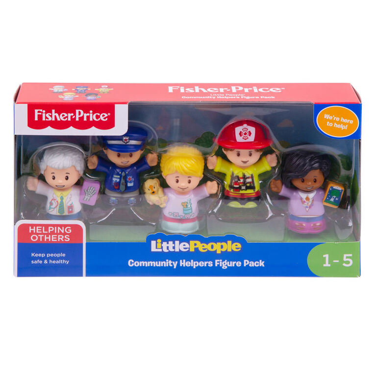 Fisher-Price Little People Community Helpers Figure Pack