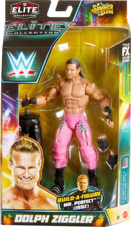 WWE Elite Action Figure SummerSlam Dolph Ziggler with Build-A-Figure