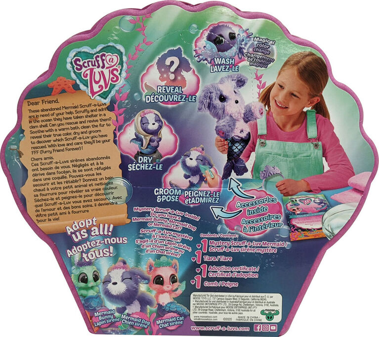 Little Live Pets Scruff-a-luv Mermaids Single Pack