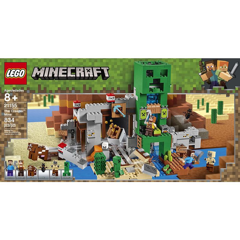 LEGO Minecraft The Creeper TM Mine 21155