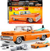 Mattel Brick Shop Hot Wheels Custom '62 Chevy Pickup Building Toy Kit (858 Pieces), for Collectors