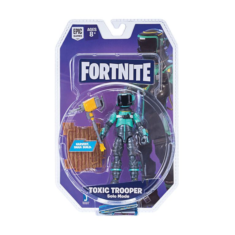Figurine en mode solo Fortnite, Toxic Trooper.