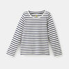t-shirt imprimé à manches longues, 18-24m - bleu