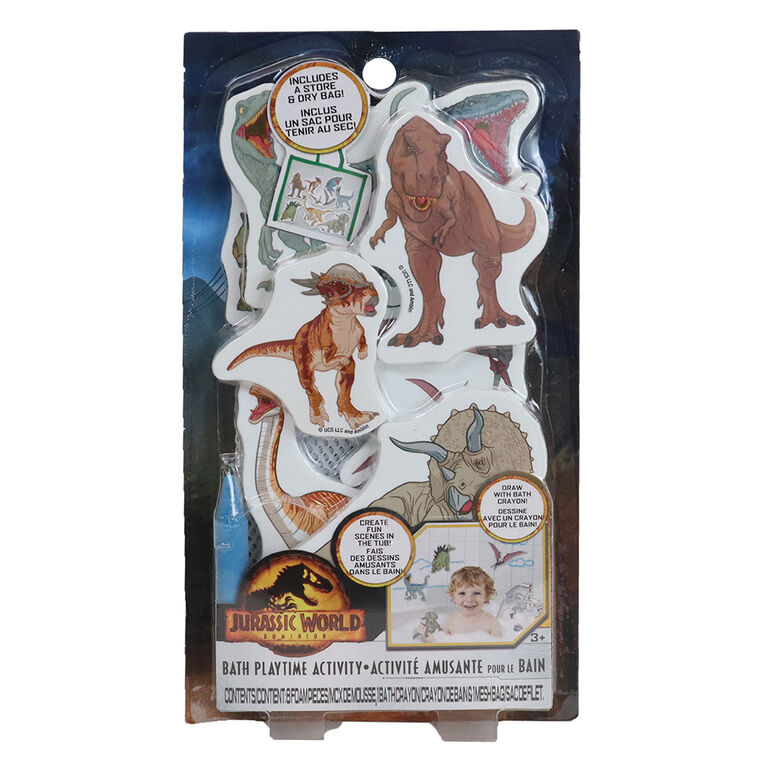 Jurassic World Bath Playtime Set