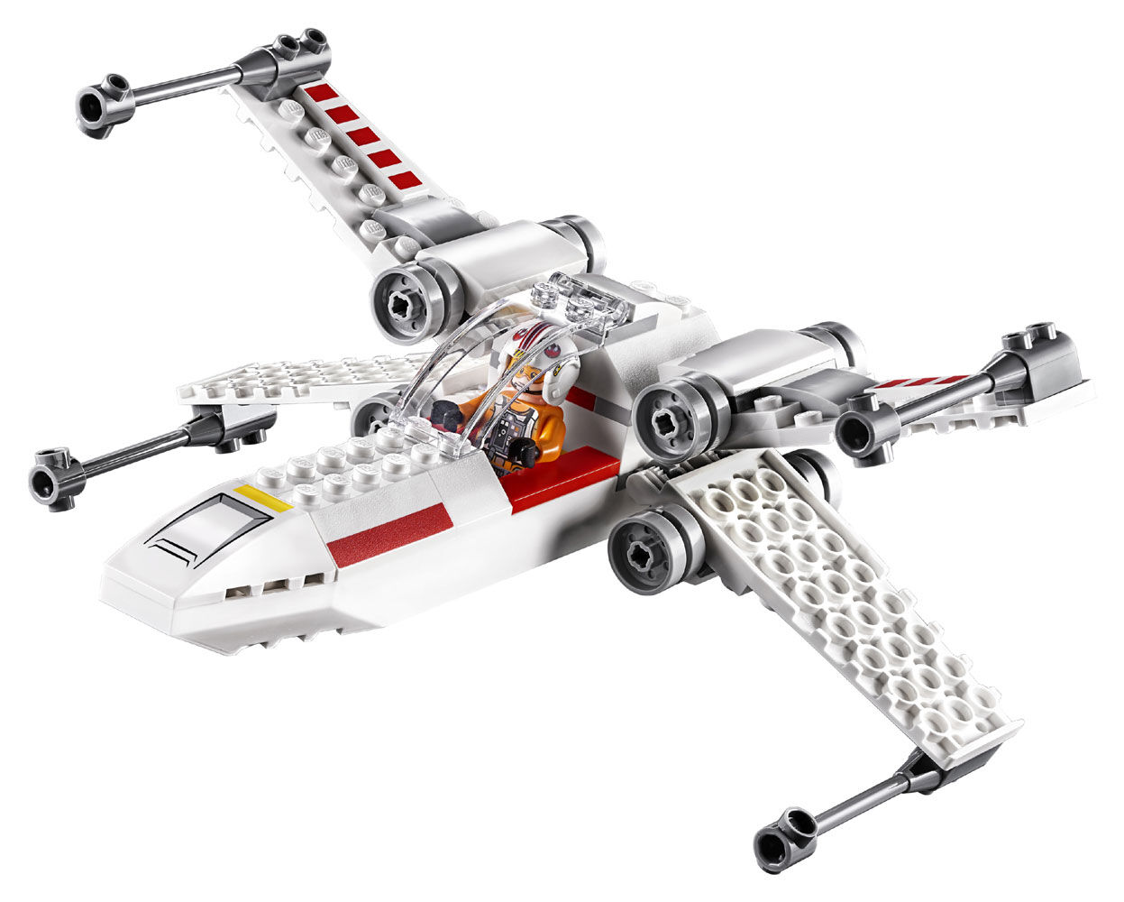 x wing starfighter trench run lego