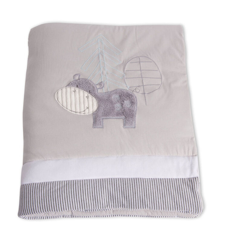 Markethouse Baby 3 Piece Crib Bedding Set Grey Toys R Us Canada