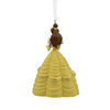 Hallmark Disney Belle With Enchanted Rose Christmas Ornament
