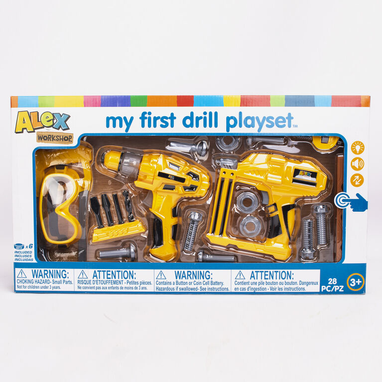 ALEX -  28Pcs Drill Playset