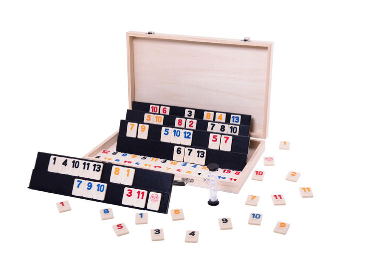 Rummy Wooden Suitcase - French Edition