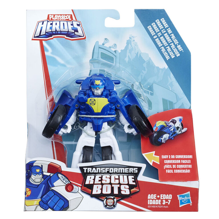 Playskool Heroes Transformers Rescue Bots Chase the Police-Bot