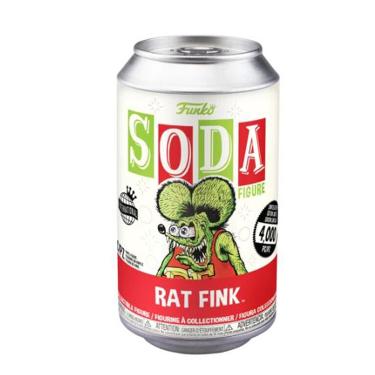 Figurine en Vinyle Rat Fink with Chase par Funko SODA! Rat Fink