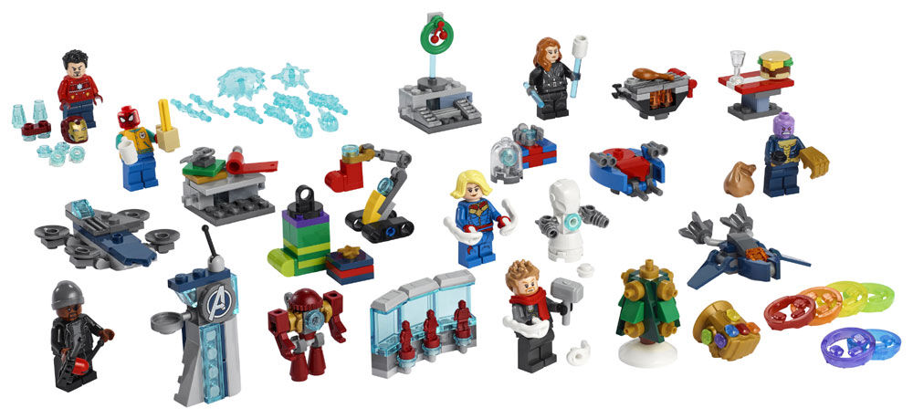 Lego avengers advent calendar 2025