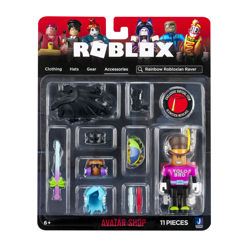 RoBLox - Robloxian Raver arc-en-ciel