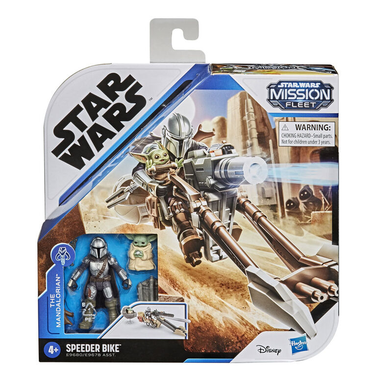 Star Wars Mission Fleet Expedition Class The Mandalorian The Child Battle for the Bounty 2.5-Inch-Scale Figures and Vehicle
